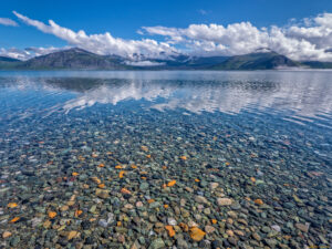 agua clara del lago Baikal